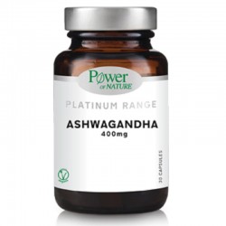 Power Of Nature Platinum Range Ashwagandha 400mg 30 κάψουλες