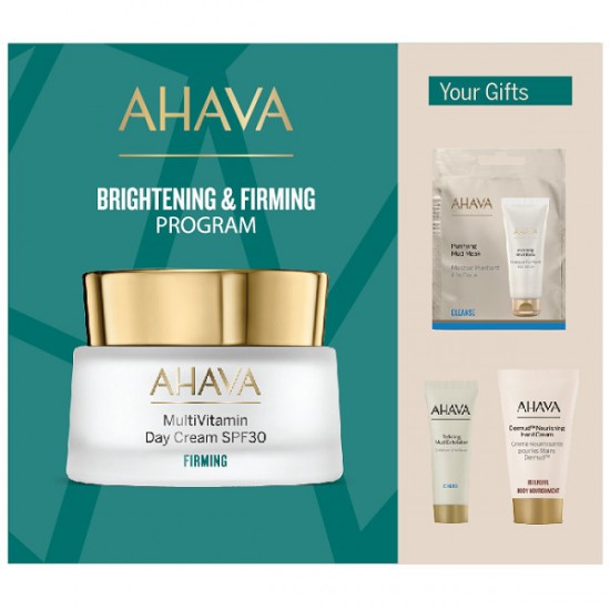 Ahava Σετ Περιποίησης για Ενυδάτωση, Λάμψη & Σύσφιξη 4τμχ Ahava Σετ Περιποίησης για Ενυδάτωση, Λάμψη & Σύσφιξη 4τμχ