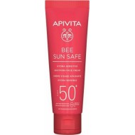 Apivita Bee Sun Safe Hydra Sensitive Αδιάβροχη Αντηλιακή Κρέμα Προσώπου SPF50 50ml