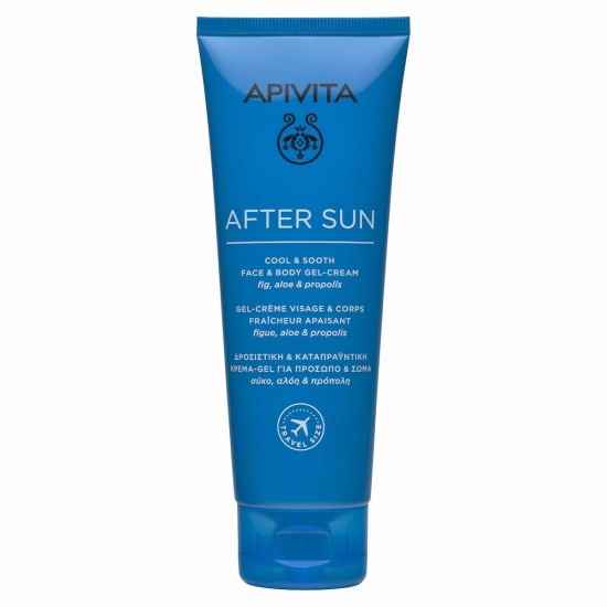 Apivita Cool & Sooth After Sun Gel για Πρόσωπο και Σώμα με Αλόη Βέρα 100ml Apivita Cool & Sooth After Sun Gel για Πρόσωπο και Σώμα με Αλόη Βέρα 100ml
