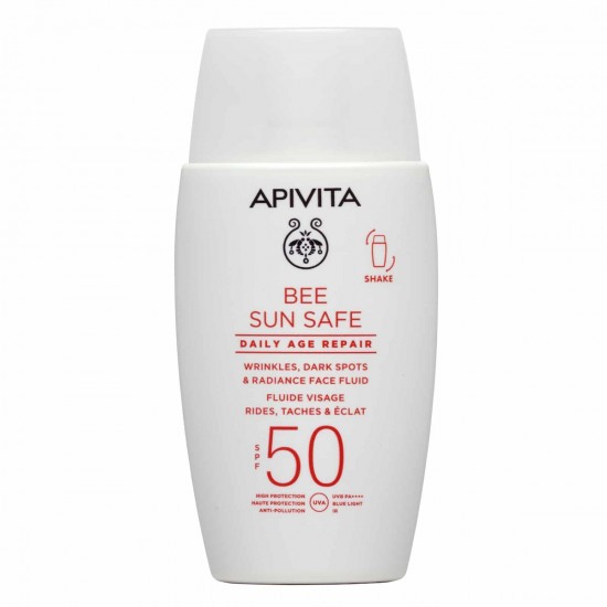Apivita Bee Sun Safe Daily Age Repair Αντηλιακό Προσώπου SPF50 50ml Apivita Bee Sun Safe Daily Age Repair Αντηλιακό Προσώπου SPF50 50ml