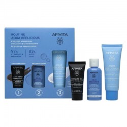 Apivita Routine Αqua Beelicious Σετ Περιποίησης για Ενυδάτωση 3τμχ
