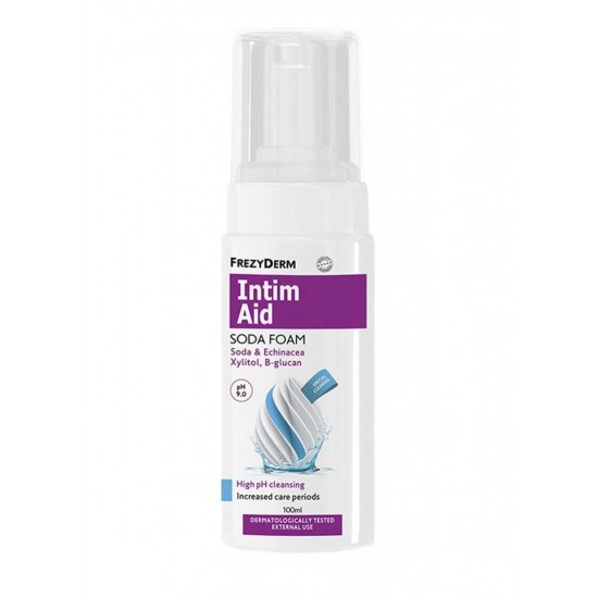 Frezyderm Intim Aid Soda Foam Ph9.0 Αφρός Καθαρισμού Ευαίσθητης Περιοχής Περιόδους Αυξημένης Φροντίδας 100ml Frezyderm Intim Aid Soda Foam Ph9.0 Αφρός Καθαρισμού Ευαίσθητης Περιοχής Περιόδους Αυξημένης Φροντίδας 100ml
