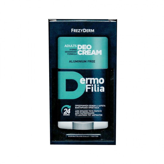 Frezyderm Dermofilia Adults Αποσμητικό 24h σε Κρέμα Χωρίς Αλουμίνιο 40ml Frezyderm Dermofilia Adults Αποσμητικό 24h σε Κρέμα Χωρίς Αλουμίνιο 40ml