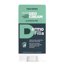 Frezyderm Dermofilia Adults Αποσμητικό 24h σε Κρέμα Χωρίς Αλουμίνιο 40ml