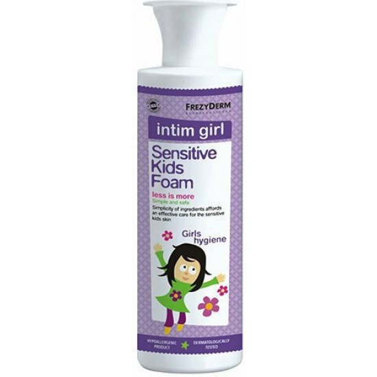 Frezyderm Υποαλλεργικό Παιδικό Αφρόλουτρο Sensitive Kids Intim Girl με Χαμομήλι για την Ευαίσθητη Περιοχή σε Μορφή Αφρού 250ml Frezyderm Υποαλλεργικό Παιδικό Αφρόλουτρο Sensitive Kids Intim Girl με Χαμομήλι για την Ευαίσθητη Περιοχή σε Μορφή Αφρού 250ml