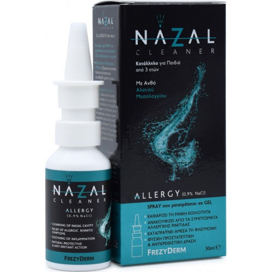 Frezyderm Nazal Cleaner Allergy για την Αλλεργική Ρινίτιδα από 3 Ετών 30ml