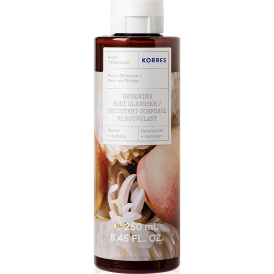 Korres Peach Blossom Αφρόλουτρο σε Gel 250ml