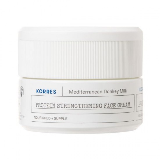 Korres Mediterranean Donkey Milk Protein 48ωρη Κρέμα Προσώπου για Ενυδάτωση 40ml