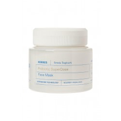 Korres Greek Yoghurt Probiotic Superdose Μάσκα Προσώπου για Ενυδάτωση 100ml