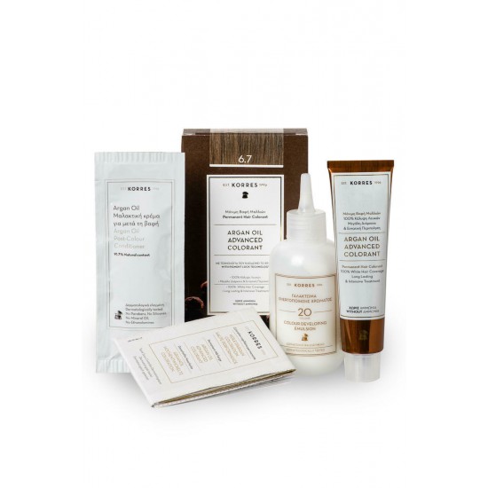 Korres Argan Oil Advanced Colorant 6.73 Χρυσό Κακάο 50ml Korres Argan Oil Advanced Colorant 6.73 Χρυσό Κακάο 50ml