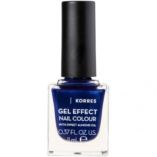 Korres Gel Effect Gloss Βερνίκι Νυχιών Μακράς Διαρκείας 87 Infinity Blue 11ml Korres Gel Effect Gloss Βερνίκι Νυχιών Μακράς Διαρκείας 87 Infinity Blue 11ml