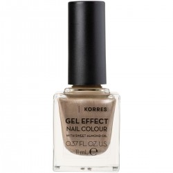 Korres Gel Effect Gloss Βερνίκι Νυχιών Μακράς Διαρκείας Sand Dune 94 11ml