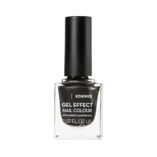 Korres Gel Effect Gloss Βερνίκι Νυχιών Μακράς Διαρκείας Moonstone Grey 96 11ml Korres Gel Effect Gloss Βερνίκι Νυχιών Μακράς Διαρκείας Moonstone Grey 96 11ml