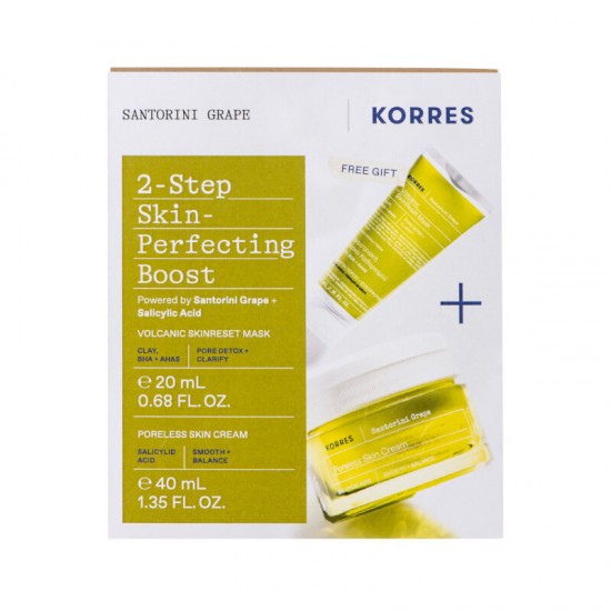 Korres Promo Santorini Grape Poreless Skin Cream 40ml & Volcanic Skinreset Mask 20ml Box 2024 Korres Promo Santorini Grape Poreless Skin Cream 40ml & Volcanic Skinreset Mask 20ml Box 2024