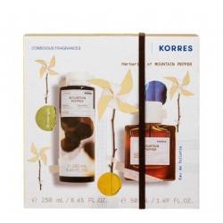 Korres Herbarium Of Mountain Pepper Ανδρικό Σετ με Eau de Toilette