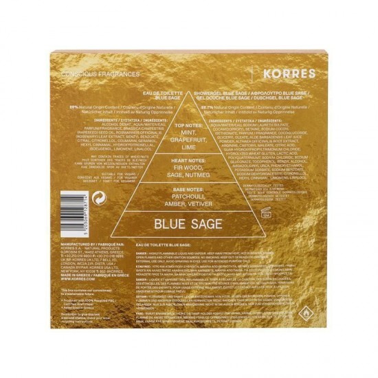 Korres Herbarium Of Blue Sage Ανδρικό Σετ με Eau de Toilette