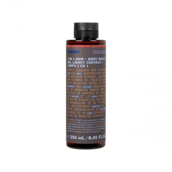 Korres athenian Grooming Αφρόλουτρο σε Gel για Άνδρες για Μαλλιά & Σώμα 250ml Korres athenian Grooming Αφρόλουτρο σε Gel για Άνδρες για Μαλλιά & Σώμα 250ml
