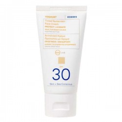 Korres Yoghurt Αντηλιακή Κρέμα Προσώπου SPF30 με Χρώμα 50ml