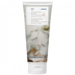 Korres Body Smoothing Milk Ενυδατικό Γαλάκτωμα Σώματος Λευκά Άνθη 200ml