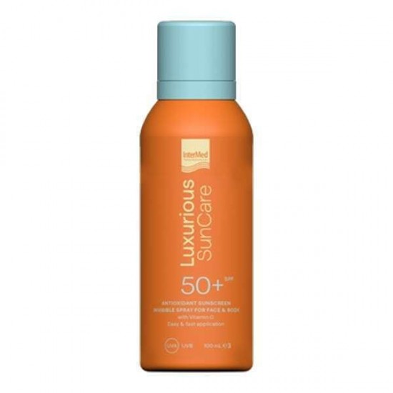 Intermed Luxurious Suncare Αντηλιακή Κρέμα για το Σώμα SPF50 σε Spray 100ml Intermed Luxurious Suncare Αντηλιακή Κρέμα για το Σώμα SPF50 σε Spray 100ml
