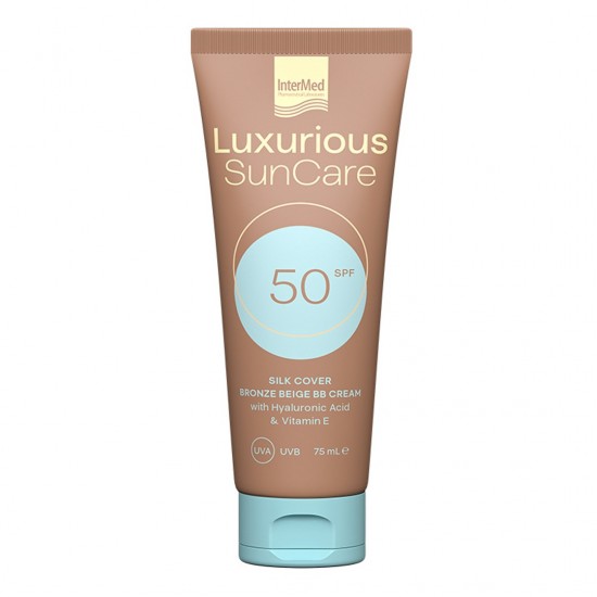 Intermed Luxurious Sun Care Silk Cover Bronze Beige SPF50 75ml Intermed Luxurious Sun Care Silk Cover Bronze Beige SPF50 75ml