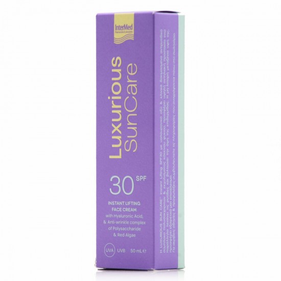 Intermed Luxurious Suncare Κρέμα Προσώπου Ημέρας με SPF30 για Σύσφιξη 50ml Intermed Luxurious Suncare Κρέμα Προσώπου Ημέρας με SPF30 για Σύσφιξη 50ml