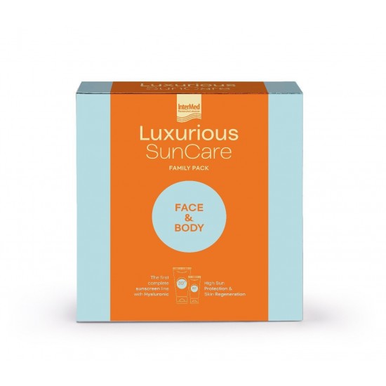 Intermed Luxurious Suncare Face & Body SPF30 Σετ με Αντηλιακή Κρέμα Προσώπου & Αντηλιακό Γαλάκτωμα Σώματος Intermed Luxurious Suncare Face & Body SPF30 Σετ με Αντηλιακή Κρέμα Προσώπου & Αντηλιακό Γαλάκτωμα Σώματος