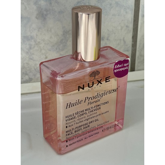 Nuxe Huile Prodigieuse Florale Ξηρό Λάδι για Πρόσωπο, Μαλλιά και Σώμα 50ml Nuxe Huile Prodigieuse Florale Ξηρό Λάδι για Πρόσωπο, Μαλλιά και Σώμα 50ml