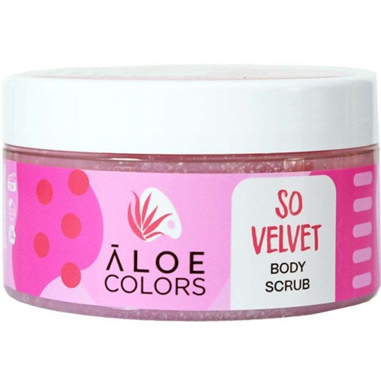 Aloe Colors So Velvet Body Scrub Σώματος 200ml Aloe Colors So Velvet Body Scrub Σώματος 200ml