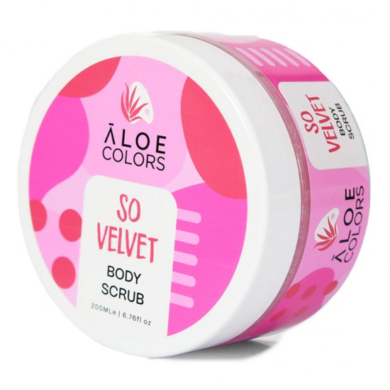 Aloe Colors So Velvet Body Scrub Σώματος 200ml Aloe Colors So Velvet Body Scrub Σώματος 200ml