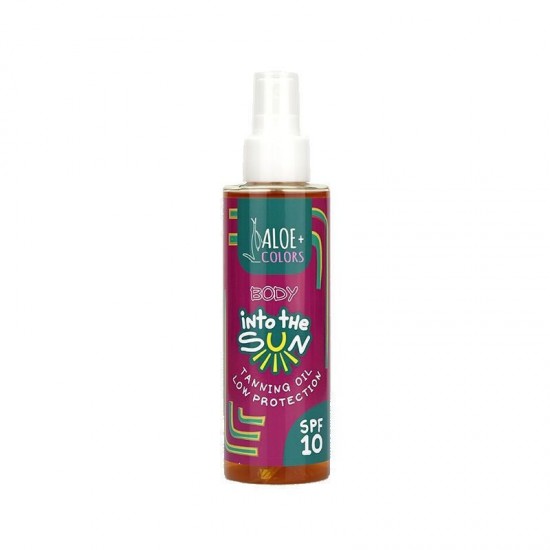 Aloe+ Colors Into The Sun Αντηλιακό Λάδι για το Σώμα SPF10 σε Spray 150ml