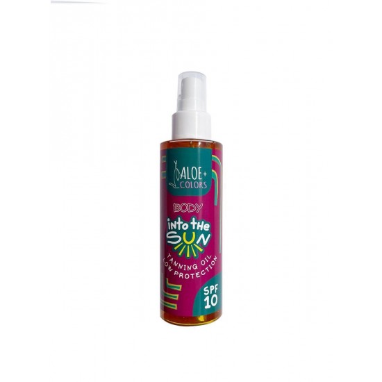 Aloe+ Colors Into The Sun Αντηλιακό Λάδι για το Σώμα SPF10 σε Spray 150ml