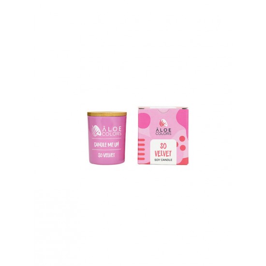 Aloe Colors Αρωματικό Κερί Σόγιας σε Βάζο So Velvet 150gr Aloe Colors Αρωματικό Κερί Σόγιας σε Βάζο So Velvet 150gr