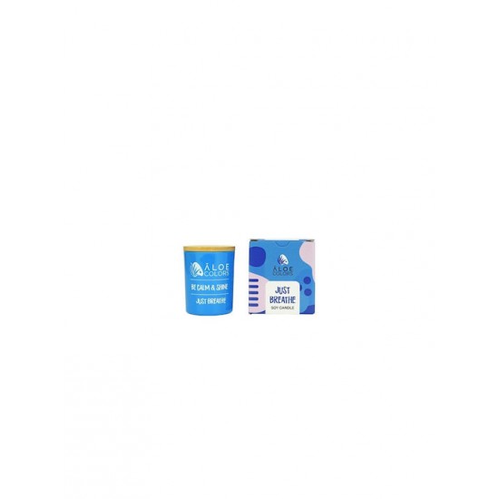 Aloe Colors Αρωματικό Κερί Σόγιας σε Βάζο Just 150gr Aloe Colors Αρωματικό Κερί Σόγιας σε Βάζο Just 150gr