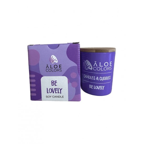 Aloe Colors Αρωματικό Κερί Σόγιας σε Βάζο Lovely Aloe Colors Αρωματικό Κερί Σόγιας σε Βάζο Lovely