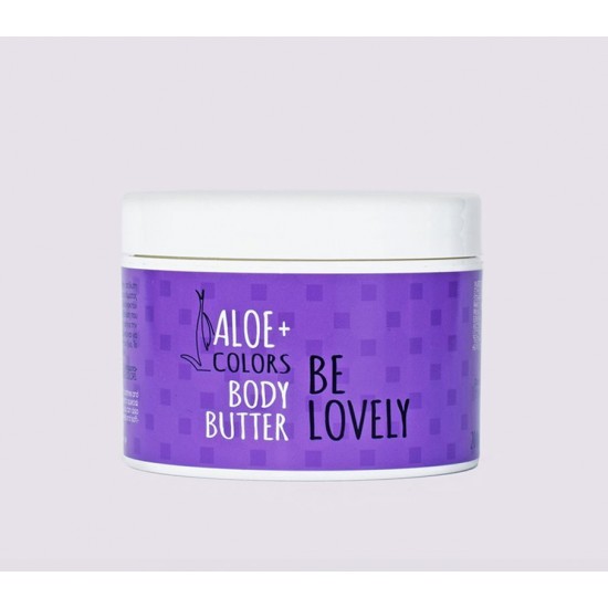 Aloe+ Colors Be Lovely Ενυδατικό Butter Σώματος με Aloe Vera & Άρωμα Καραμέλα για Ξηρές Επιδερμίδες 200ml
