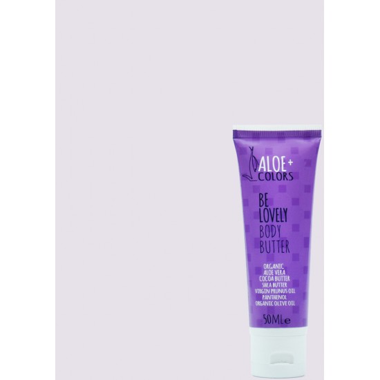 Aloe+ Colors Be Lovely Ενυδατικό Butter Σώματος με Aloe Vera & Άρωμα Καραμέλα για Ξηρές Επιδερμίδες 50ml Aloe+ Colors Be Lovely Ενυδατικό Butter Σώματος με Aloe Vera & Άρωμα Καραμέλα για Ξηρές Επιδερμίδες 50ml