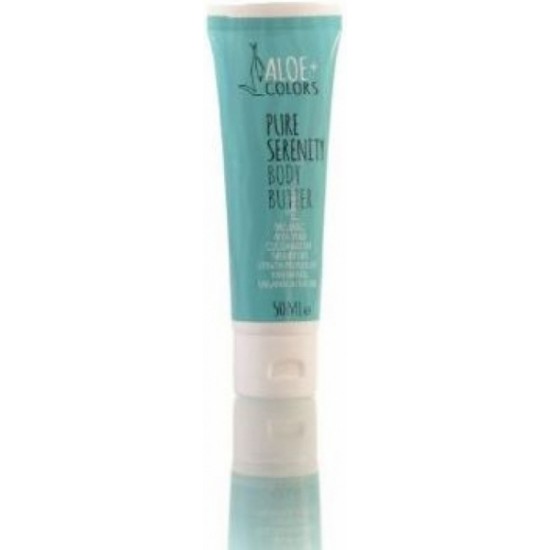 Aloe+ Colors Pure Serenity Ενυδατικό Butter Σώματος με Aloe Vera & Άρωμα White Musk για Ξηρές Επιδερμίδες 50ml Aloe+ Colors Pure Serenity Ενυδατικό Butter Σώματος με Aloe Vera & Άρωμα White Musk για Ξηρές Επιδερμίδες 50ml