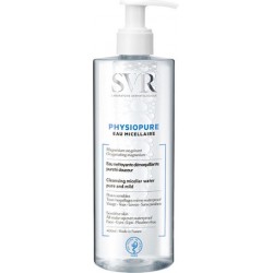 SVR Laboratoire Dermatologique Physiopure Micellar Water Αφαίρεσης Μακιγιάζ Προσώπου 400ml