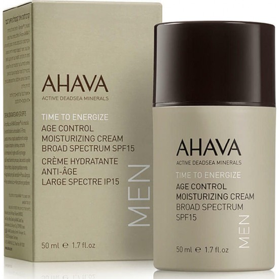 Ahava Time To Energize Ανδρική Κρέμα Προσώπου Ημέρας με SPF15 για Ενυδάτωση & Αντιγήρανση 50ml Ahava Time To Energize Ανδρική Κρέμα Προσώπου Ημέρας με SPF15 για Ενυδάτωση & Αντιγήρανση 50ml