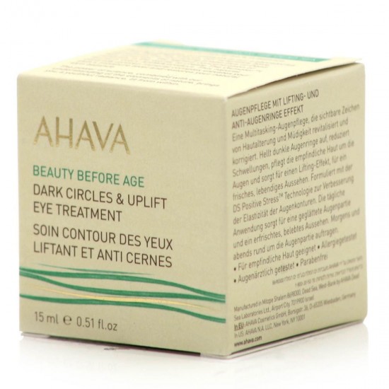 Ahava Beauty Before Age Συσφικτική Κρέμα Ματιών κατά των Μαύρων Κύκλων 15ml