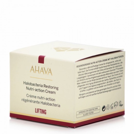 Ahava Halobacteria Restoring Nutri Action Κρέμα Προσώπου Ημέρας για Ενυδάτωση 50ml