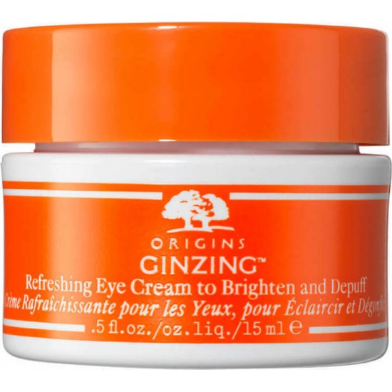 Origins Ginzing Ενυδατική Κρέμα Ματιών με Χρώμα Light κατά των Μαύρων Κύκλων με Υαλουρονικό Οξύ 15ml Origins Ginzing Ενυδατική Κρέμα Ματιών με Χρώμα Light κατά των Μαύρων Κύκλων με Υαλουρονικό Οξύ 15ml