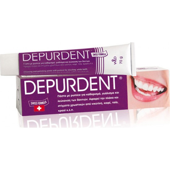 Emoform Depurdent Οδοντόκρεμα Καθαρισμός Γυάλισμα & Λεύκανση 50ml/70gr Emoform Depurdent Οδοντόκρεμα Καθαρισμός Γυάλισμα & Λεύκανση 50ml/70gr