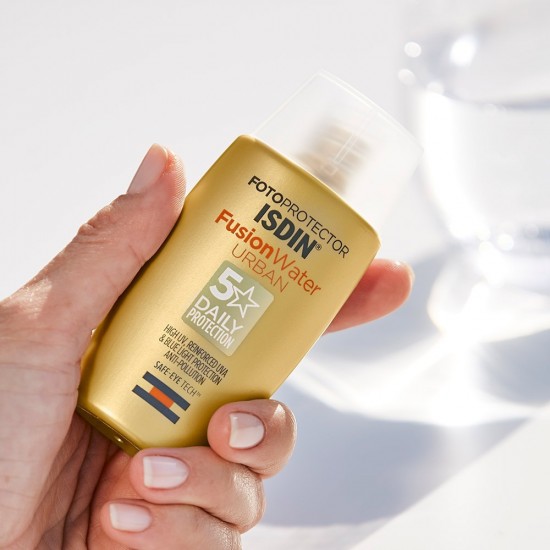 Isdin Fusion Water Urban Αντηλιακή Κρέμα Προσώπου SPF30 50ml