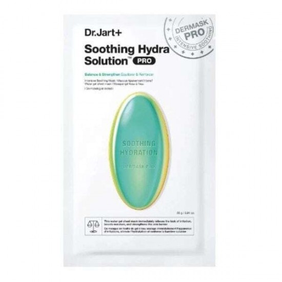 Dr. Jart+ Soothing Hydra Solution Μάσκα Προσώπου για Αντιγήρανση / Ενυδάτωση 26gr