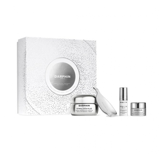 Darphin Set Age Defying - Stimulskin Plus Absolute Renewal Serum 5ml + Stimulskin Plus Absolute Renewal Eye and Lip Cream 5ml + Stimulskin Plus Absolute Renewal Cream 50ml + Absolute Renewal Massage Tool