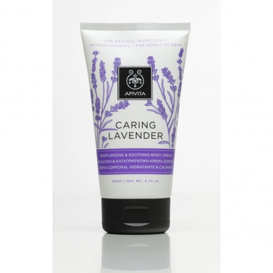APIVITA - Caring Lavender Κρέμα Σώματος με βιολογική ελληνική λεβάντα για ευαίσθητες επιδερμίδες 150ml APIVITA - Caring Lavender Κρέμα Σώματος με βιολογική ελληνική λεβάντα για ευαίσθητες επιδερμίδες 150ml