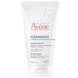 Avène Eau Thermale Cleanance Detox Μάσκα Ομορφιάς Προσώπου με Άργιλο 50ml